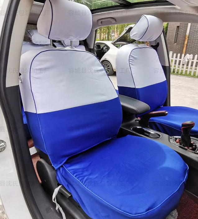 工厂货源出租车座套广告汽车全包式座椅套教练车布艺四季车椅套