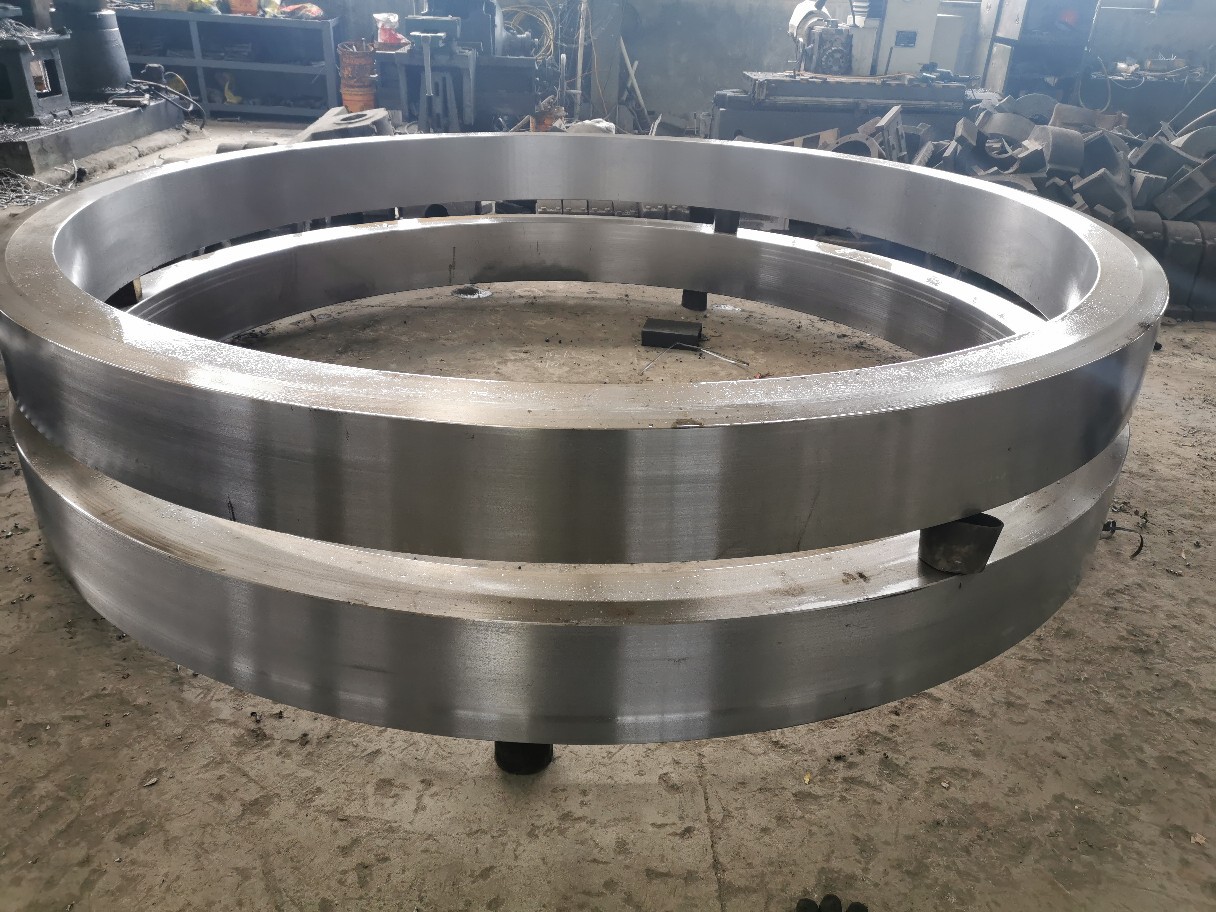水泥干燥窑滚圈配件,回转窑轮带厂家