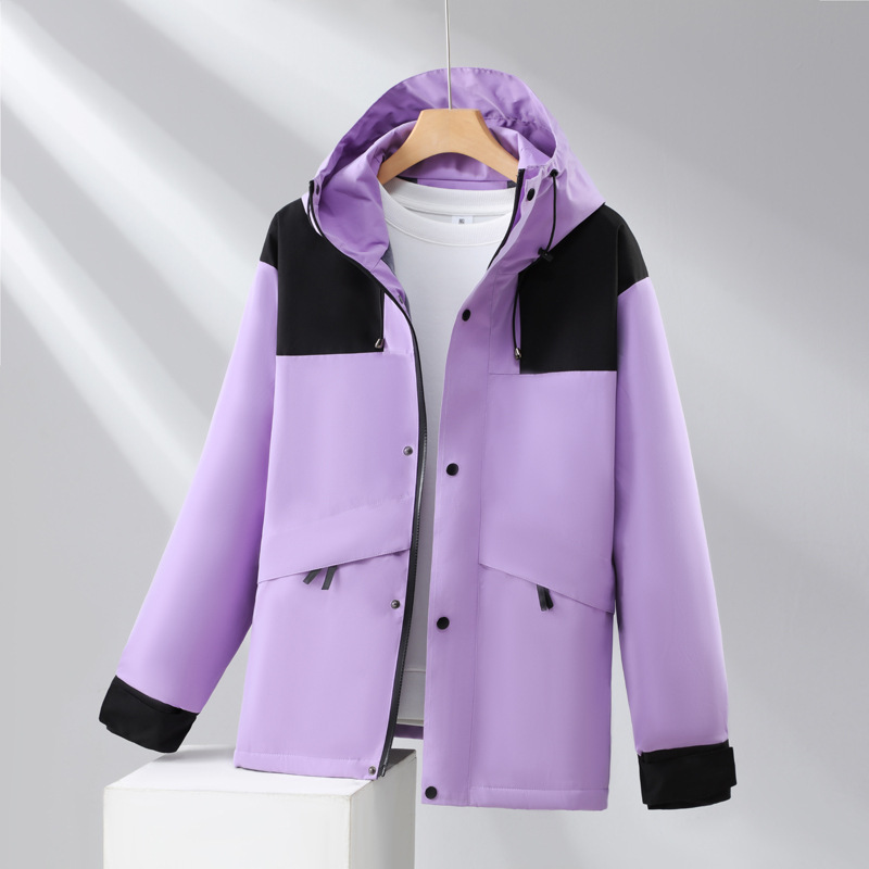 Winter Men and Women Couple Models Outdoor Windproof Waterproof Jacket Custom One Thick Warm Jacket Printed Logo