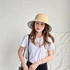 Korean Edition Spring and summer Versatile Two-sided Fisherman hat solar system Simplicity sunshade Sunscreen leisure time Fashion men and women Fisherman hat