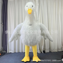 大白鹅人偶服装The goose鹅充气人偶服装卡通鹅玩偶服鸭Duck人偶