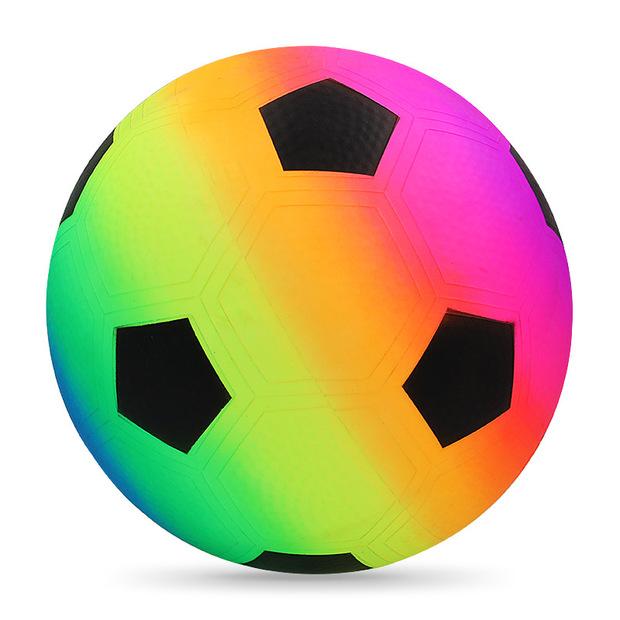 幼儿园儿童软式皮球足球玩具球小孩海绵水球拍拍球橡胶足球定制