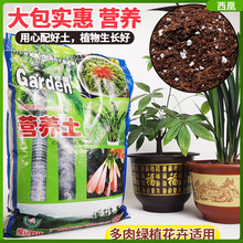 花泥营养土花土壤种植土种菜绿萝兰花多肉植物专用泥土盆栽通用型