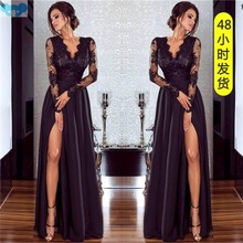 Sexy Long Evening Dresses Party Prom Gown Dress Maxi Skirt