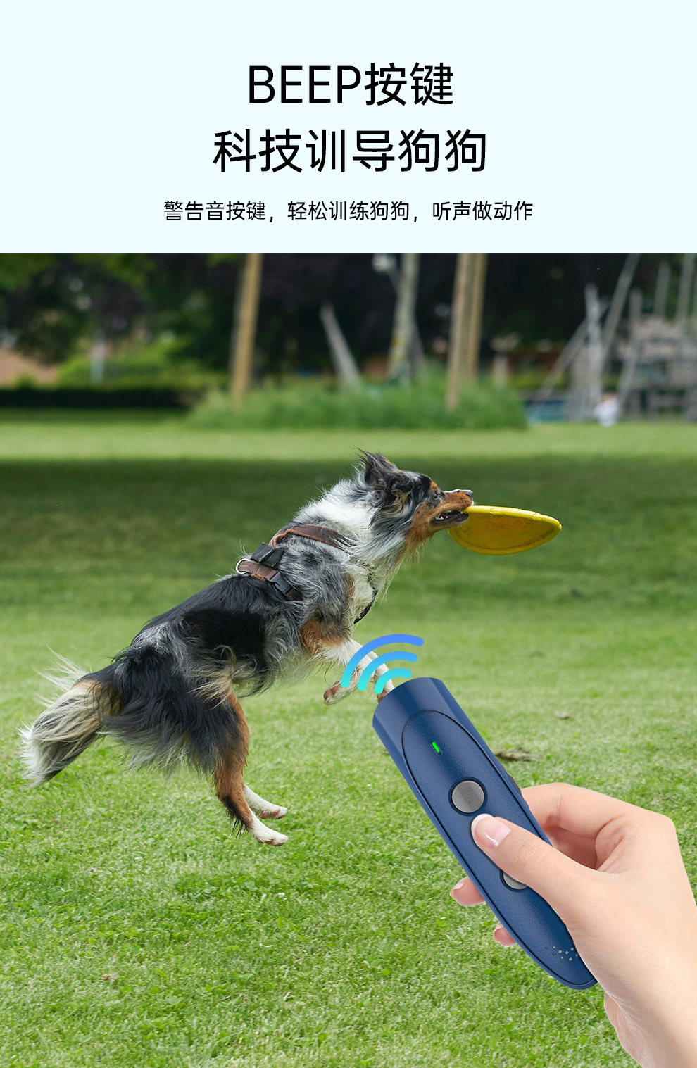超声波驱狗器新款亚马逊ebay热销超声波驱狗神器手持止吠器驱狗器
