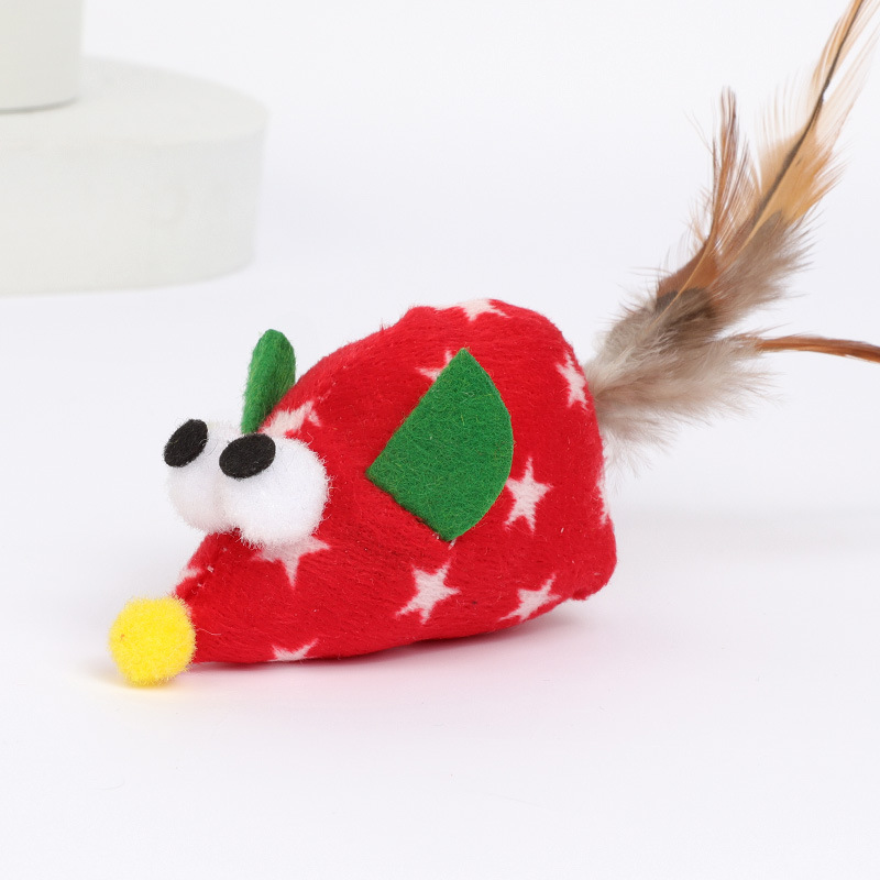 New Cat Toy Popular Cat Toy Cat Mint Mouse Cat Interactive Toy Fruit Animal Toy