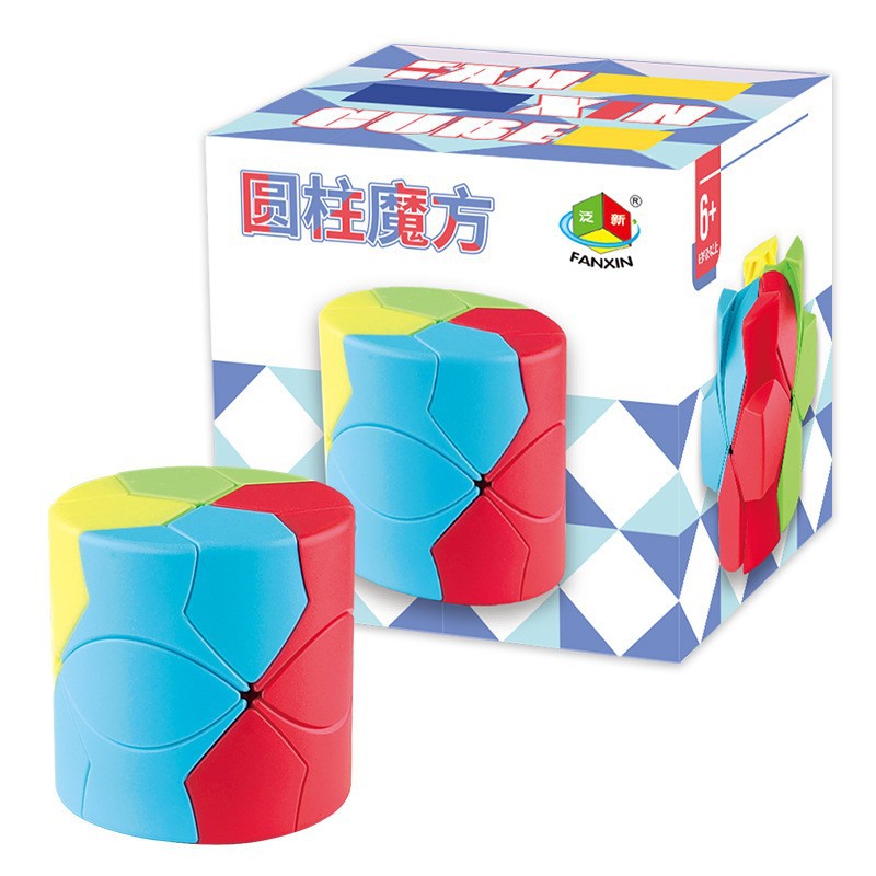 Panxin Shaped Rubik's Cube Black Sticker Maple Leaf Pyramid Megaminx Oblique to Sq Twisted Shaped Hot Sale Rubik's Cube