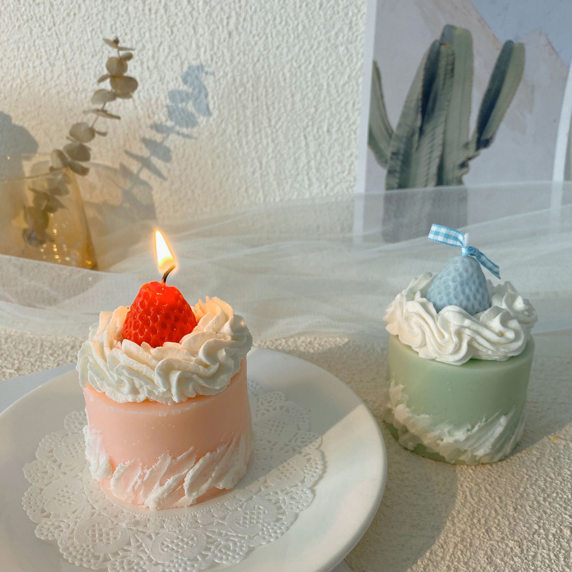 ins风小蜡烛香薰可爱少女心礼物卧室无烟生日礼盒浪漫节日礼品