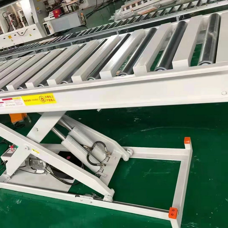 地滚线 无动力滚轮输送机滚轮传送带流水线托辊卸货滚筒台