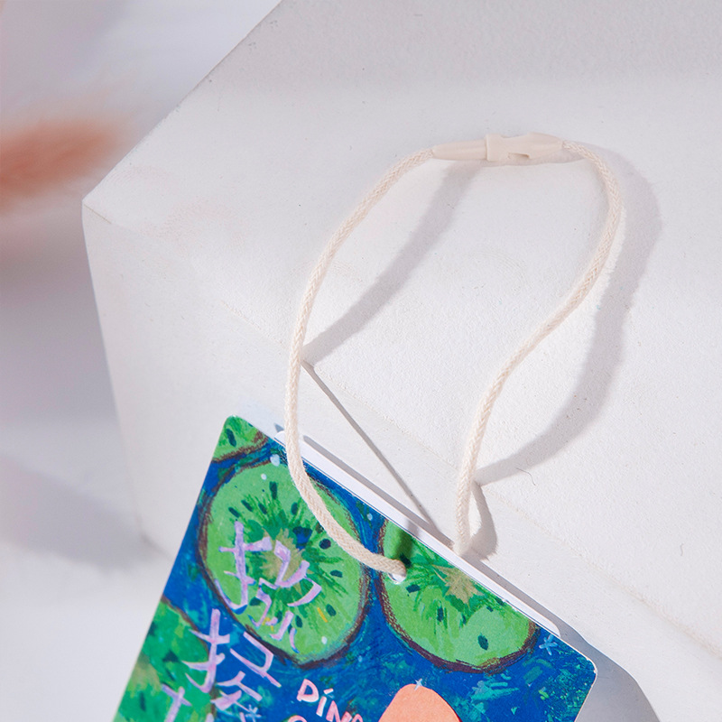 时尚美观白卡纸吊牌 女装店男装内衣空白标签 油画图案饰品卡片