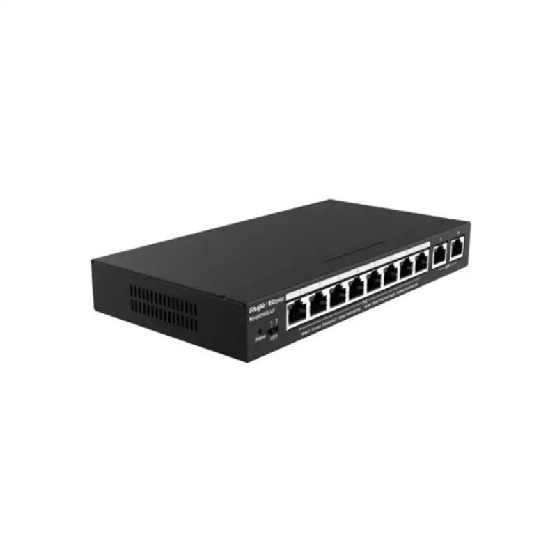 锐捷(ruijie)智能监控poe交换机企业级办公监控工程rg-es210gc-lp