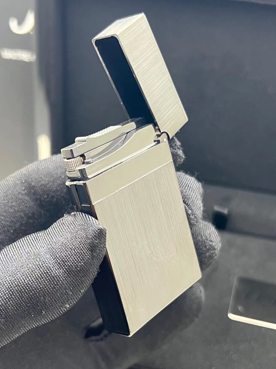 多选择法国dupont都彭朗声打火机纯铜充气钢音清脆高端男送礼专用