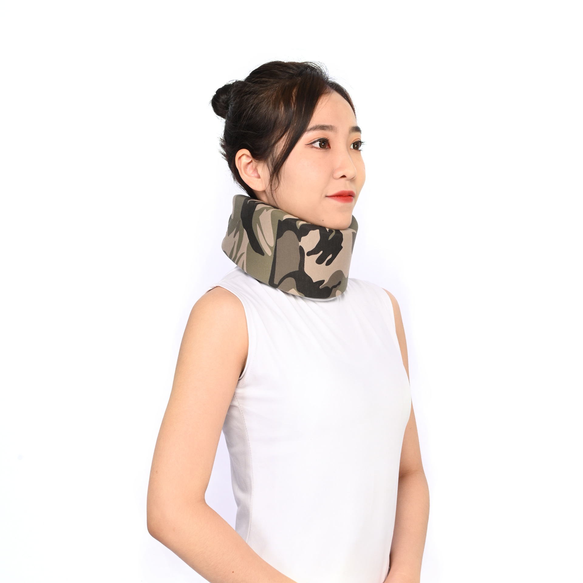 医用软式保暖护颈枕椎脖套家用急救颈托低头族护颈带颈部固定带