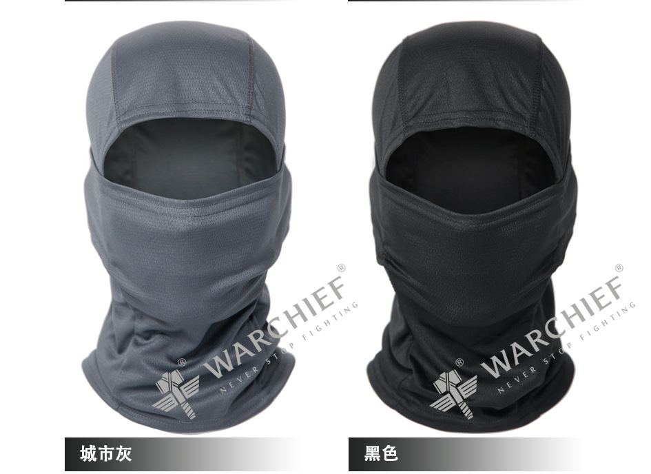 酋长迷彩忍者头套速干透气运动头巾户外骑行防风防沙伪装围巾围脖