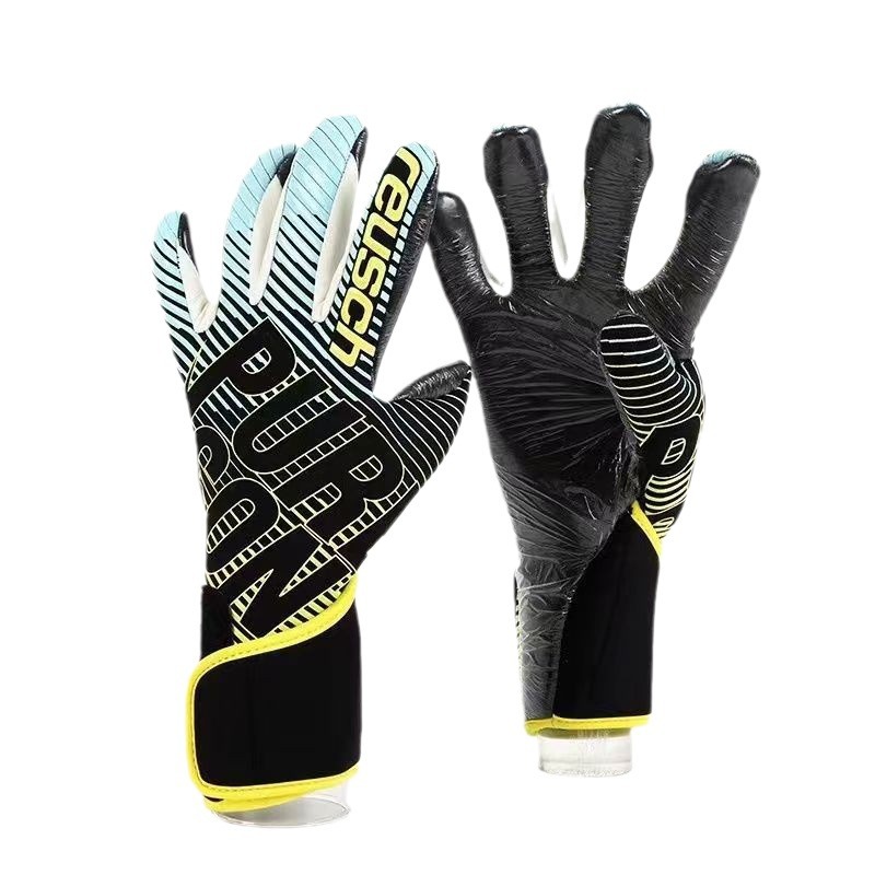 Factory in Stock Goalkeeper Football Gloves Adult and Children Goalkeeper Game Professional Non-Slip Breathable and Wearable