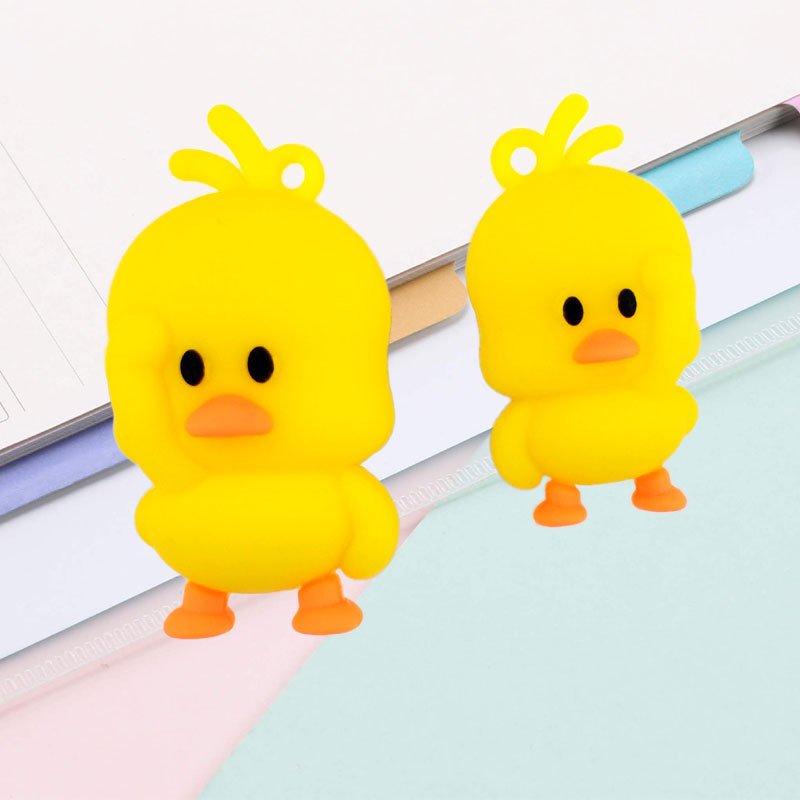 抖音同款网红小黄鸭创意卡通公仔挂件汽车包包钥匙扣手工diy礼物