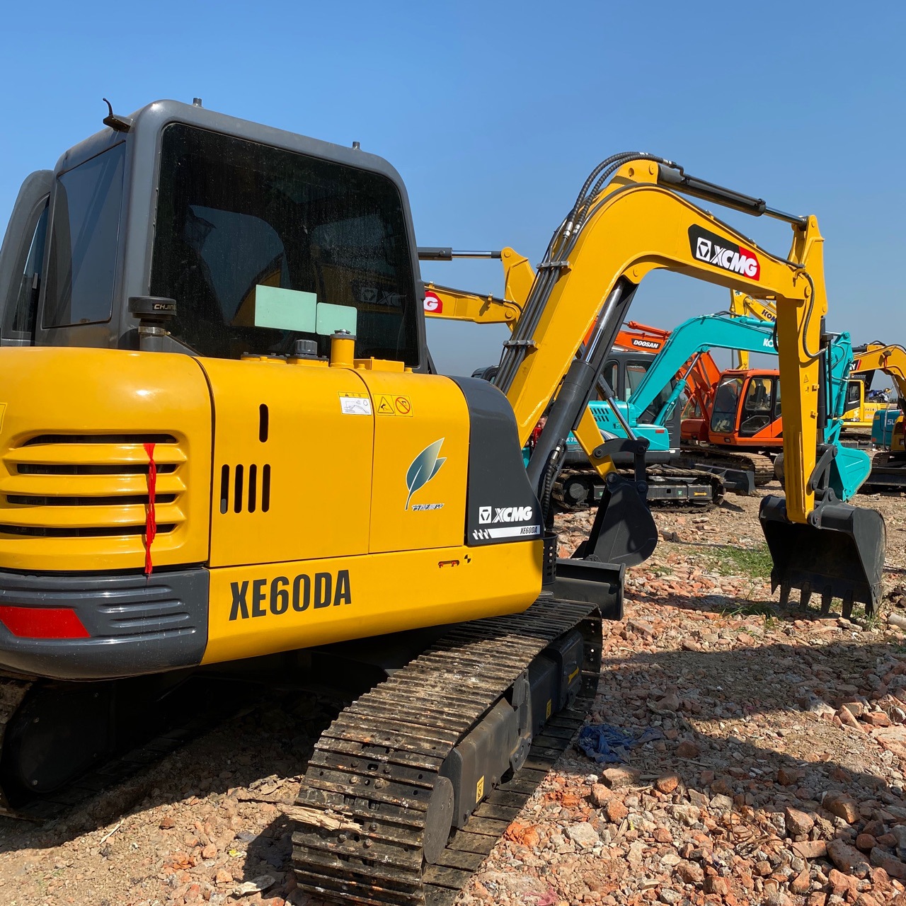 徐工xcmg60二手挖掘机 6吨二手小挖机现货全国包送电动勾机