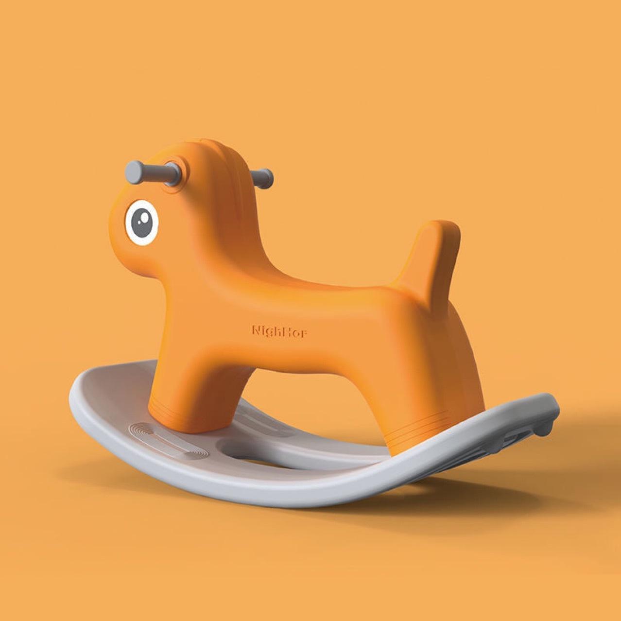 跨境亚马逊儿童摇马宝宝生日礼物摇摇木马ins风一岁宝宝摇椅