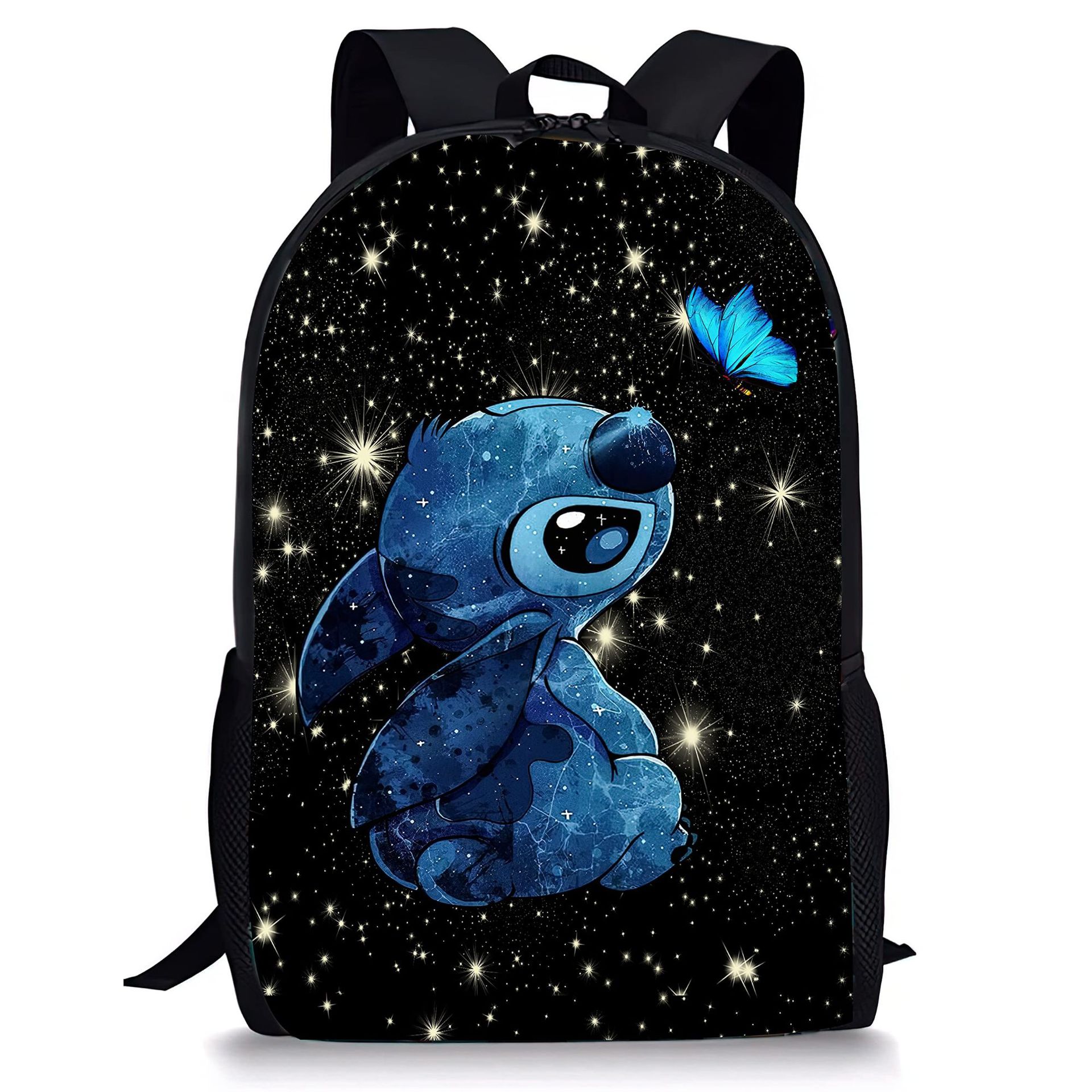 Cross-Border Schoolbag 3D Printing Stitch Primary School Student Schoolbag Stitch Backpack Cartoon Children Backpack Can Be Sent on Behalf