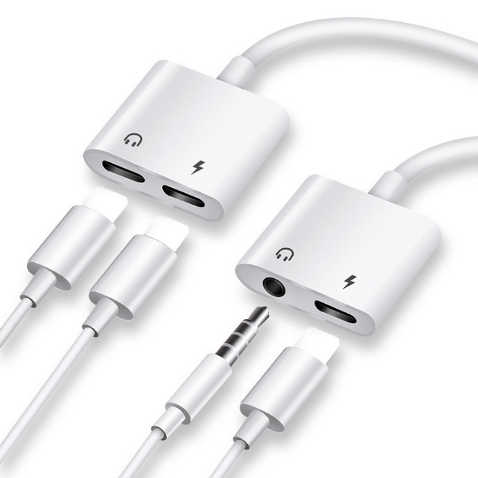 适用iphone手机耳机转接头3.