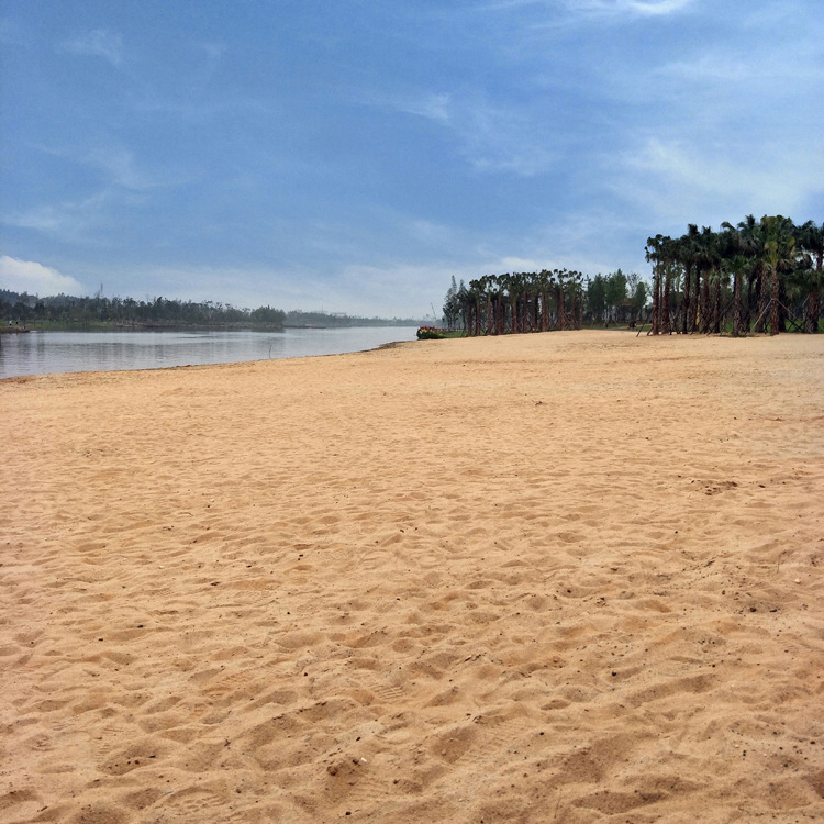 人造沙滩 景观砂 水上乐园沙滩 小区楼盘沙滩 源头厂家