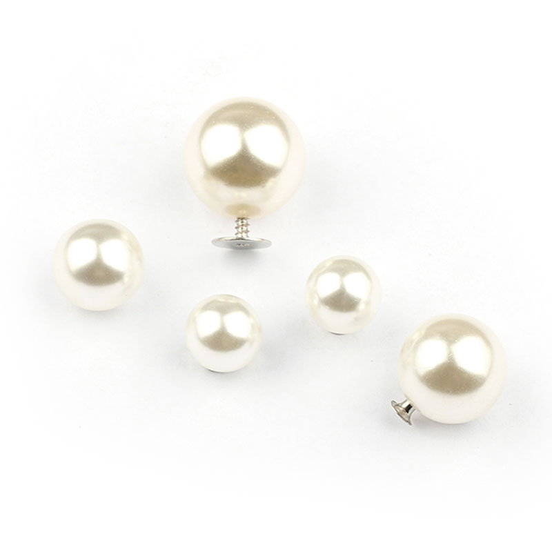 Fashion DIY Screw Buckle Rivet Rivet Pearl Buttons DIY Clothes Chiffon Shirt Cap Clothing Decorative Buttons