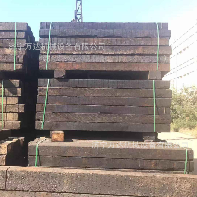 矿用二手垫木 销售铁路铺设用防腐旧枕木 220*160*2500油浸旧枕木