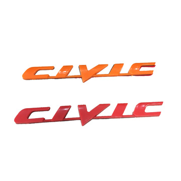 工厂现货 汽车车标 173*18mm 字母条贴纸 abs 粘贴款 汽车装饰