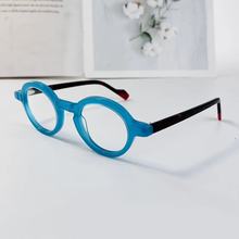 欧洲小众眼镜复古眼镜架 男女全框光学板材平光镜厂家直销