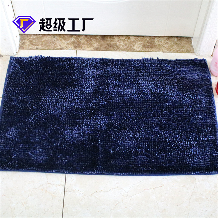 Bedroom Floor Mat Living Room Carpet Chenille Steamer Mat Water-Absorbing Non-Slip Mat Long Wool Carpet Household Doormat Wholesale