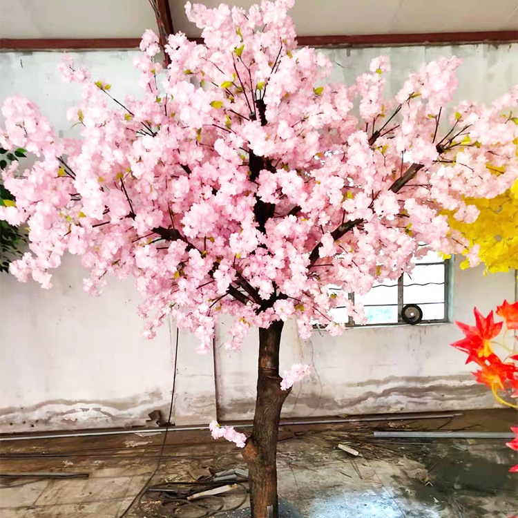 仿真树水泥树商场酒店婚庆仿真樱花许愿树室内仿真植物装饰假树