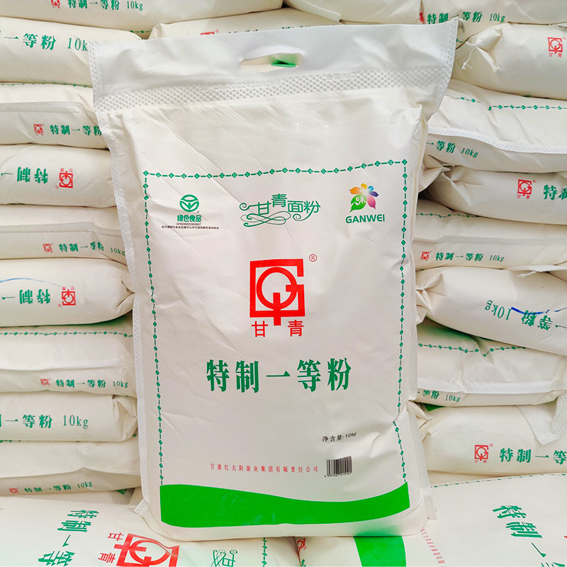 武威甘青面粉5kg精制小麦面粉10斤凉皮馒头拉条子面条家用小麦粉