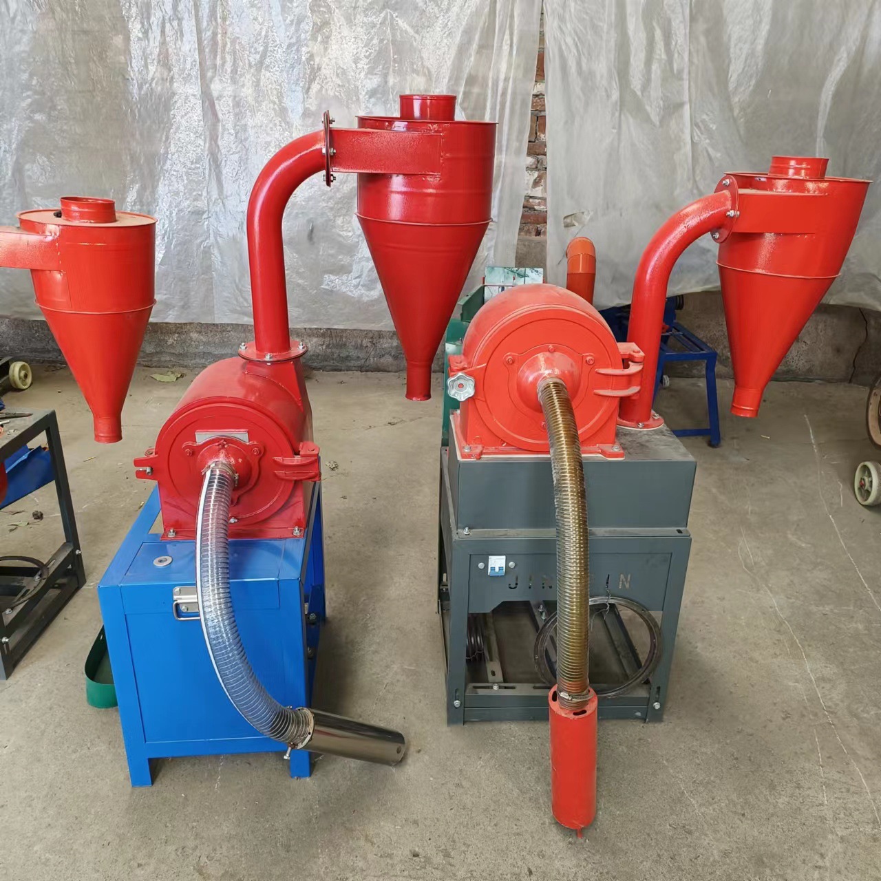 230全自动粉碎机细磨机中药调料粉碎机自吸式玉米粉碎机磨粉机