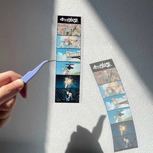 哈尔的移动城堡透光光影胶片周边电影书签相卡小卡片 来图定/制