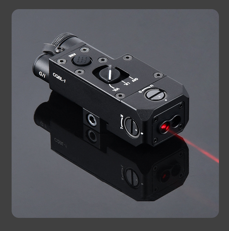 wadsn沃德森cqbl金属镭射指示器红绿蓝激光ir侧面配m600/m300手电