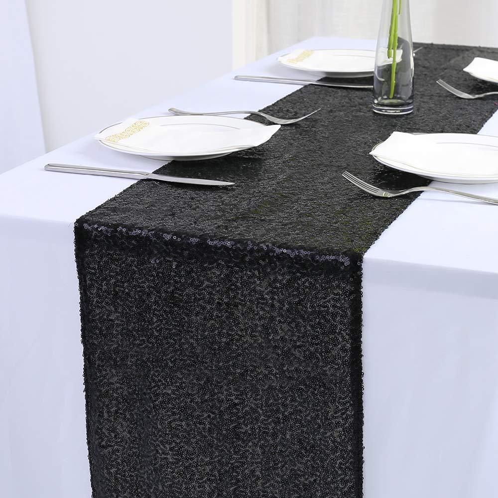 in Stock Supply Flash Christmas Party Mediterranean 3mm Sequin Embroidery Sequin Table Flag Table Towel