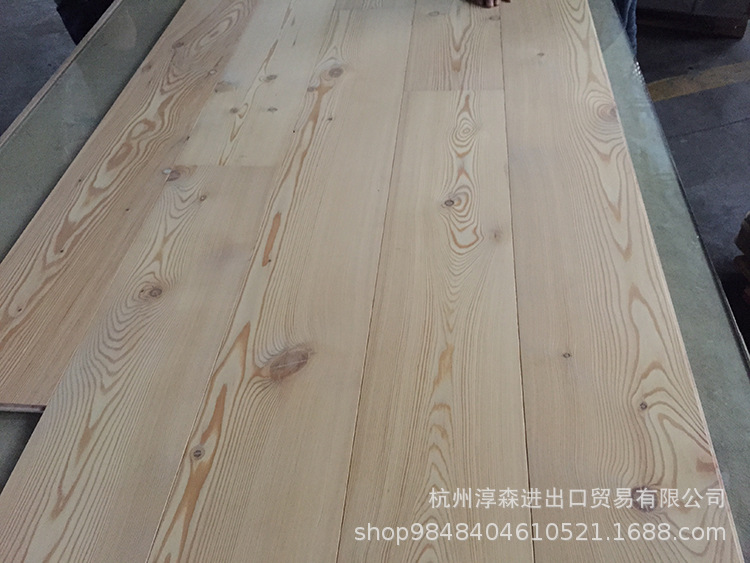 淳森落叶松松木多层实木木地板 三层实木复合高端定制实木地板