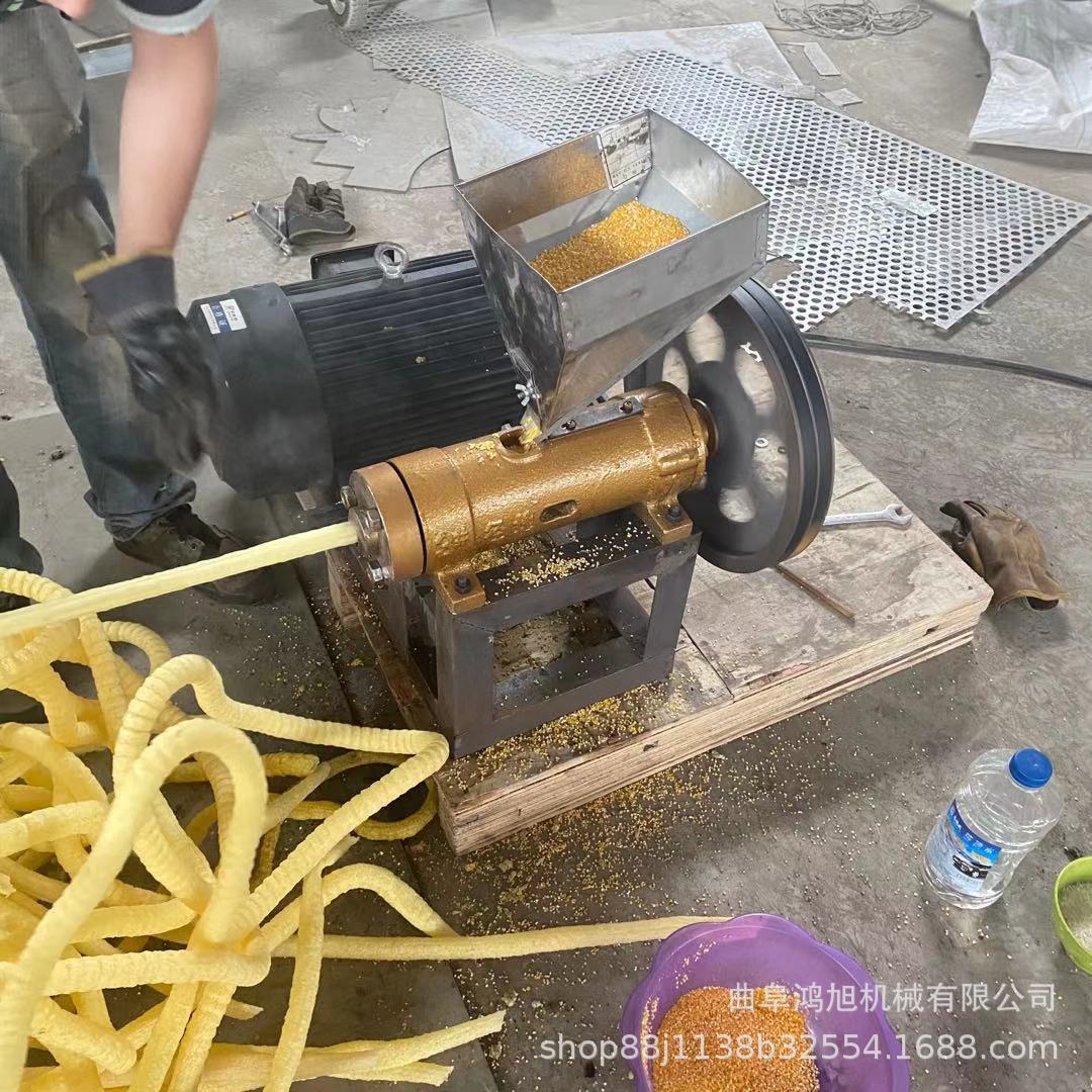 黑龙江江米棍加工机大米香酥果机七种花型食品膨化机