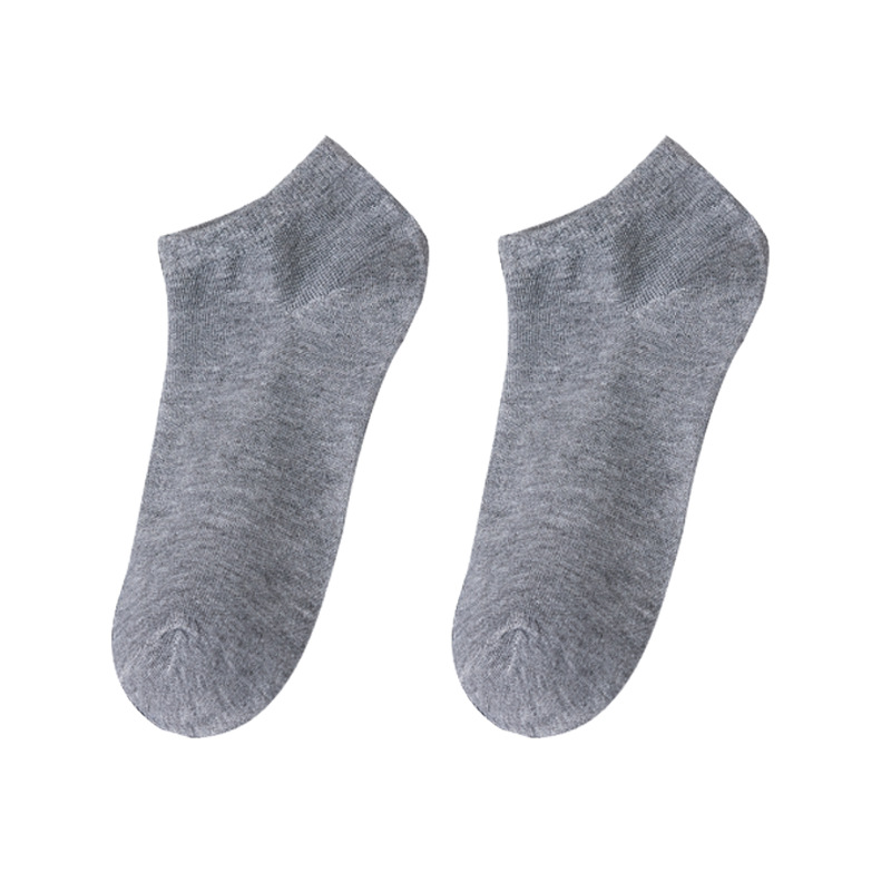 Socks Men's Socks Spring and Summer Solid Color Men's Thin Breathable Ankle Socks New Non-Slip Sports Socks Invisible Men's Socks
