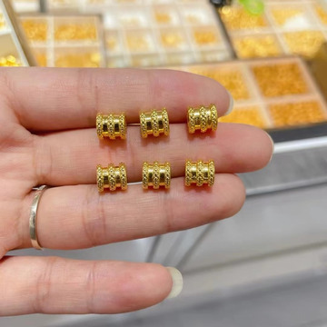 水贝展厅现货批发5d无氰硬金小蛮腰吊坠999足金吊坠24k纯金项链