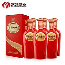 双沟柔和红精品42/52度450ml*6瓶整箱浓香型纯粮白酒婚庆送礼酒