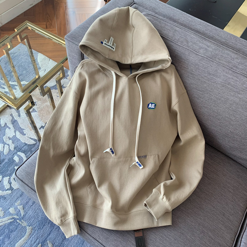 2022新款ader连帽卫衣男女情侣款现货潮牌千玺同款ae小标宽松帽衫