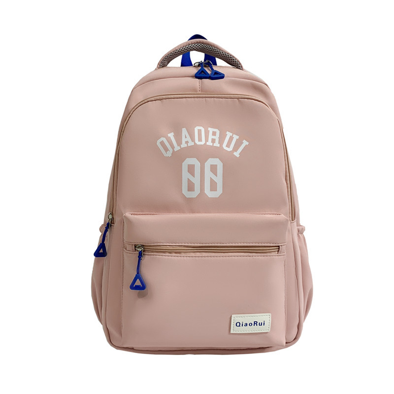 Backpack Casual Fashion Girl New Boy Schoolbag Middle School Student High School Student Simple Outdoor Backpack Large Capacity