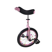 杂技小轮车车轮骑士儿童成人健身杂技轮胎独轮车车自行车竞技车