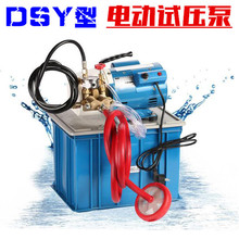 手提式电动试压泵 DSY-60/25/100管道试压泵 打压泵 测试泵全铜头