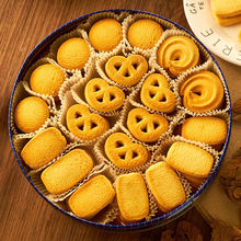 丹麦风味曲奇饼干礼盒包装黄油年货送礼零食大礼包奶香油批发代发