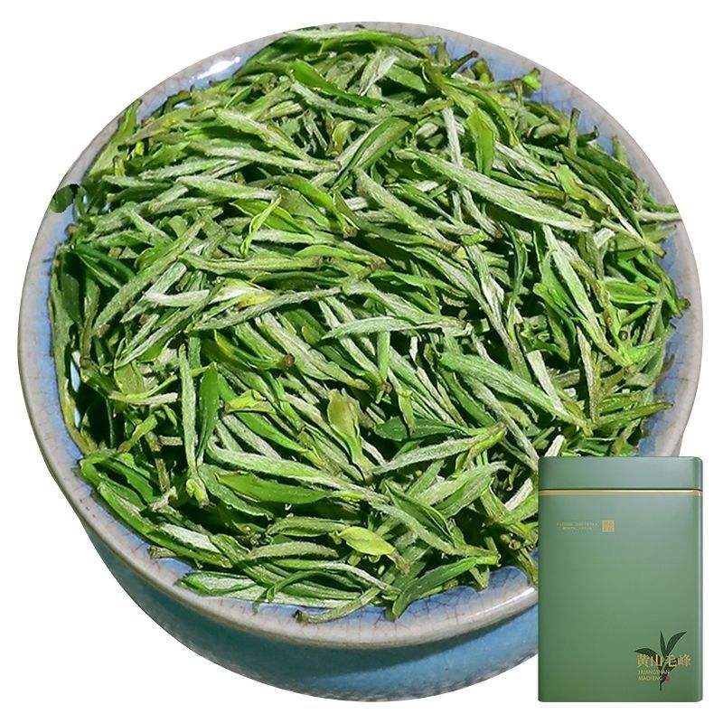 黄山毛峰2023新茶特级茶绿茶茶叶250安徽毛尖春茶嫩芽散罐装-阿里巴巴