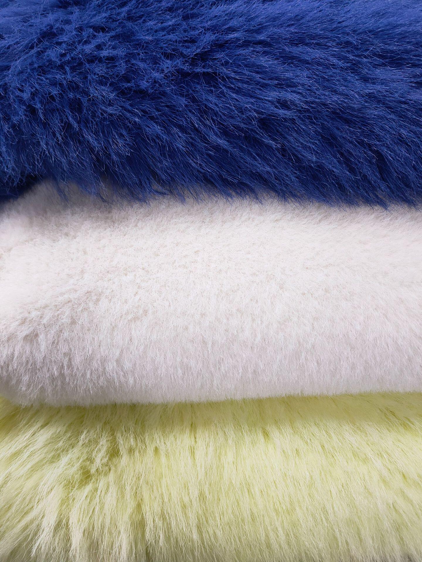 厂家供应仿真动物人造皮毛 现货服装服饰玩具面料人造皮毛