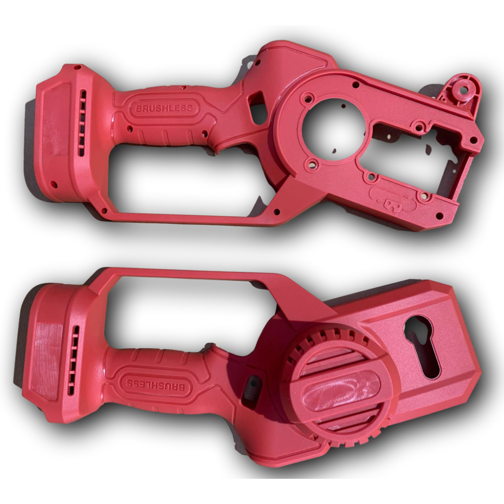 厂家直供电动工具机壳 手持便携式电锯机外壳pc尼龙注塑塑料壳体