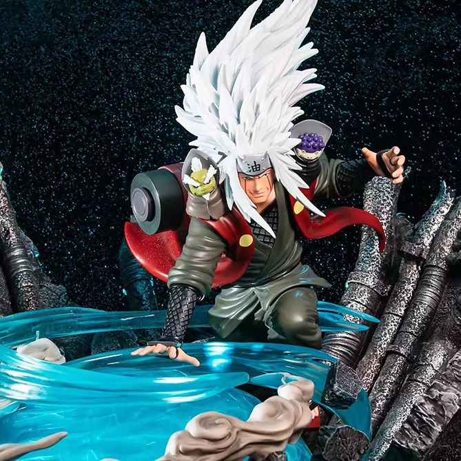 玩美工作室 火影忍者系列 自来也仙人模式 gk树脂模型手办雕像